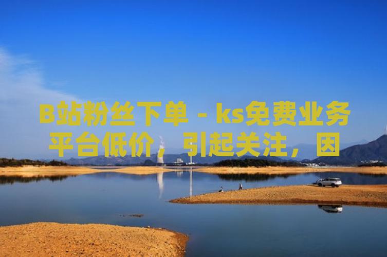 ks业务粉丝在线下单秒到-ks粉丝怎么赚钱