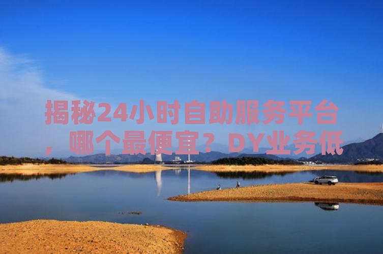 dy一元一千粉丝网站-dy推广自助网站便宜