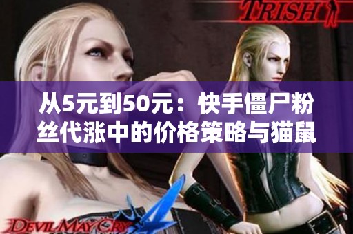 从5元到50元：快手僵尸粉丝代涨中的价格策略与猫鼠游戏