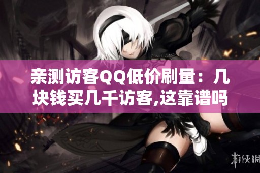 亲测访客QQ低价刷量：几块钱买几千访客,这靠谱吗？