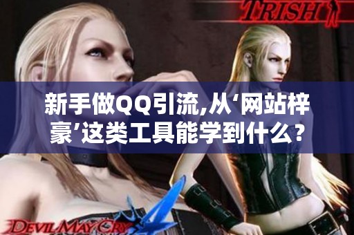 新手做QQ引流,从‘网站梓豪’这类工具能学到什么？