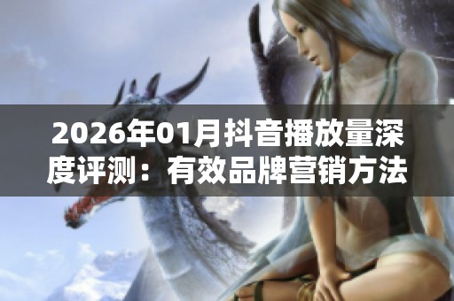2026年01月抖音播放量深度评测:有效品牌营销方法与买量利弊分析 2026年01月抖音播放量深度评测:有效品牌营销方法与买量利弊分析