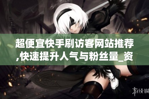 超便宜快手刷访客网站推荐,快速提升人气与粉丝量_资讯