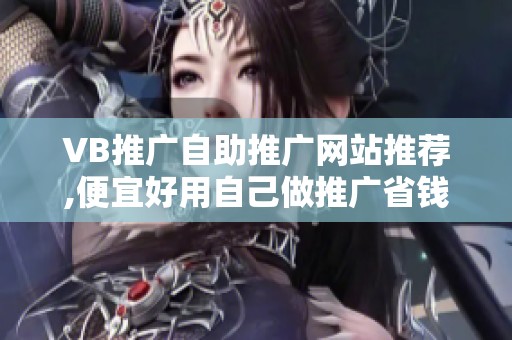 VB推广自助推广网站推荐,便宜好用自己做推广省钱攻略