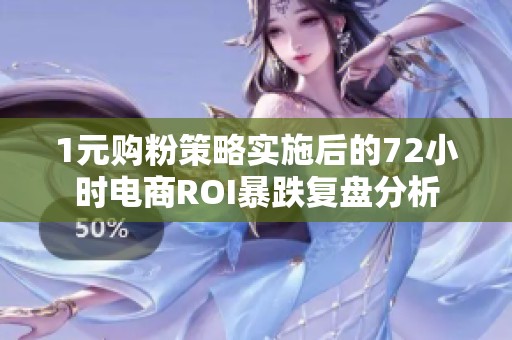 1元购粉策略实施后的72小时电商ROI暴跌复盘分析 1元购粉策略实施后的72小时电商ROI暴跌复盘分析