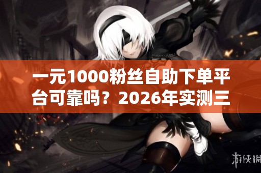 一元1000粉丝自助下单平台可靠吗?2026年实测三家服务商全面对比分析 一元1000粉丝自助下单平台可靠吗?2026年实测三家服务商全面对比分析