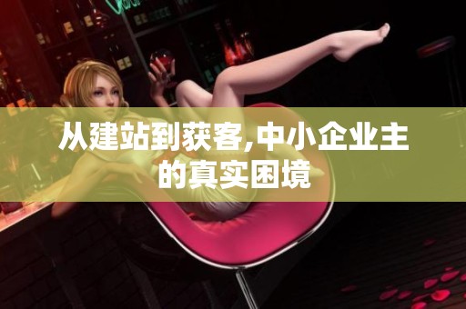 从建站到获客,中小企业主的真实困境 从建站到获客,中小企业主的真实困境