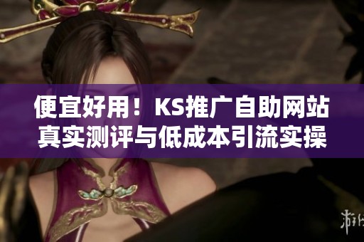 便宜好用!KS推广自助网站真实测评与低成本引流实操攻略分享 便宜好用!KS推广自助网站真实测评与低成本引流实操攻略分享