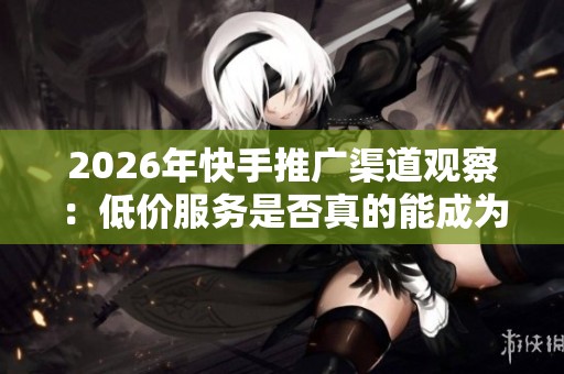 2026年快手推广渠道观察:低价服务是否真的能成为成功捷径? 2026年快手推广渠道观察:低价服务是否真的能成为成功捷径?